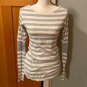 Lululemon long sleeve striped shirt